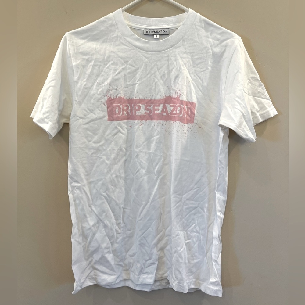 White Graphic Tee